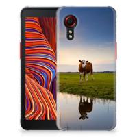 Samsung Galaxy Xcover 5 | TPU Hoesje | Koe Samsung Galaxy Xcover 5 | TPU Hoesje | Koe