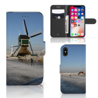 Apple iPhone X | Xs Flip Cover Schaatsers