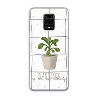 Kamerplant op vensterruit: Xiaomi Redmi Note 9 Pro Transparant Hoesje