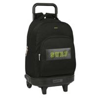 Schoolrugzak met Wielen Safta Surf Zwart (33 x 45 x 22 cm)
