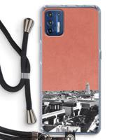 Marrakech Skyline : Motorola Moto G9 Plus Transparant Hoesje met koord - thumbnail