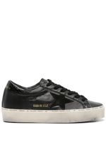 Golden Goose baskets Hi Star en cuir - Noir