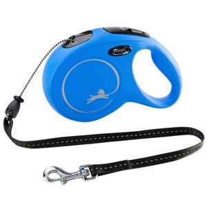 flexi Rollijn New Classic Cord Leash, blauw, Maat: M 5m