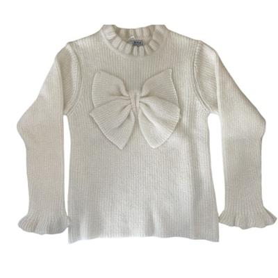 Dr.kid creme trui met strik