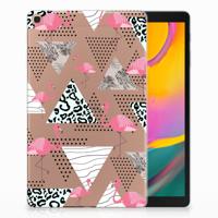 Samsung Galaxy Tab A 10.1 (2019) Back Case Flamingo Triangle