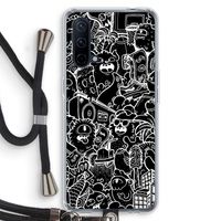 Vexx Black City : OnePlus Nord CE 5G Transparant Hoesje met koord