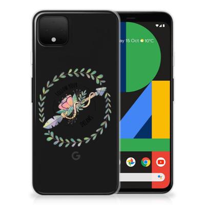 Google Pixel 4 XL Telefoonhoesje met Naam Boho Dreams Google Pixel 4 XL Telefoonhoesje met Naam Boho Dreams