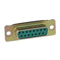 FCI DAM15S D-sub connector 1 stuk(s) Tray