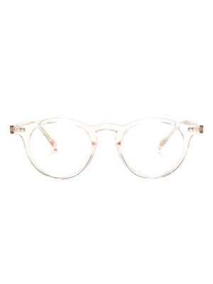 Oliver Peoples lunettes de soleil Op-13 à monture ronde - Rose