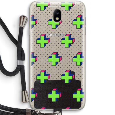 8-bit N°10: Samsung Galaxy J7 (2017) Transparant Hoesje met koord