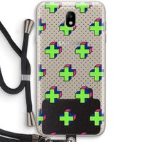 8-bit N°10: Samsung Galaxy J7 (2017) Transparant Hoesje met koord