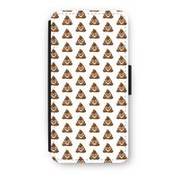 Poop emoji: iPhone 8 Plus Flip Hoesje