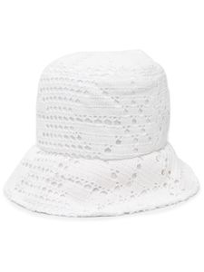 Comme Des Garçons Shirt bob en crochet - Blanc