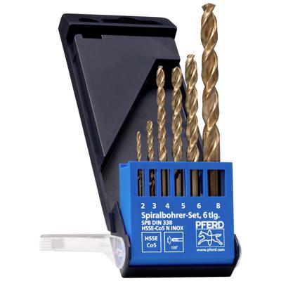 PFERD TOOLS 25298004 Metaal-spiraalboorset 6-delig 1 set(s)