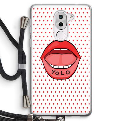 Yolo Denise: Honor 6X Transparant Hoesje met koord