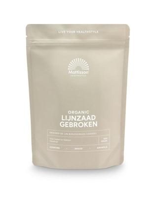 Mattisson Lijnzaad gebroken omega 3 bio