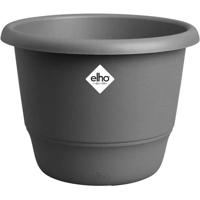 Bloempot - ELHO - Amiga Rond 30 - Zwart - L 30 x B 29,5 x H 22 cm - Buiten - 100% gerecycled