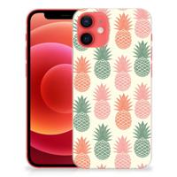 iPhone 12 Mini | Siliconen Case | Ananas