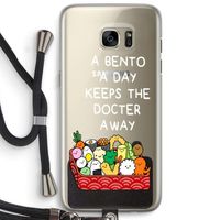 Bento a day: Samsung Galaxy S7 Edge Transparant Hoesje met koord