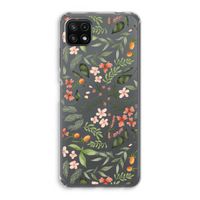 Sweet little flowers: Samsung Galaxy A22 5G Transparant Hoesje