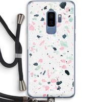 Terrazzo N°3: Samsung Galaxy S9 Plus Transparant Hoesje met koord
