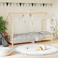 Kinderbedframe 80x200 cm massief grenenhout - thumbnail