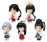 The Elusive Samurai PVC Figure Gassho Display Box (6) 5 cm