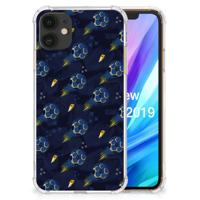 Doorzichtige Silicone Hoesje voor Apple iPhone 11 Voetbal Doorzichtige Silicone Hoesje voor Apple iPhone 11 Voetbal