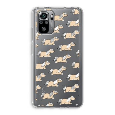 Ponys: Xiaomi Redmi Note 10S Transparant Hoesje