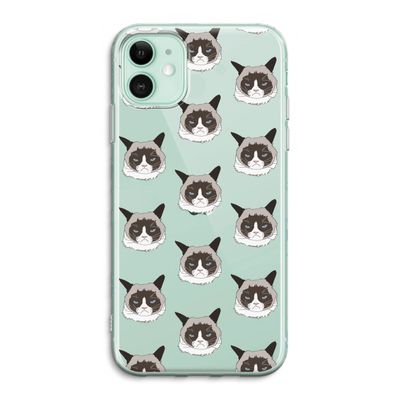 It's a Purrr Case: iPhone 11 Transparant Hoesje