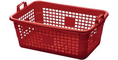 Lockweiler Korf | L800xB535xH300mm | 85 l polyethyleen rood | 1 stuk - 103968042 103968042
