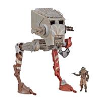 Hasbro Star Wars Vintage AT-ST & Klatooinian Raider