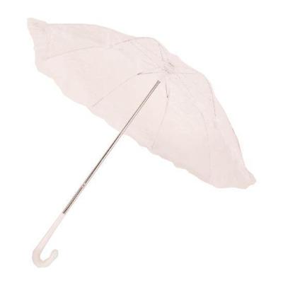 Verkleed parasol - kant - wit - dames - geschiedenis - nette dame - rainessance