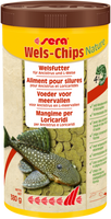 Sera Wels-Chips Nature 1000ml (380g) - Natuurlijke Voeding voor Ancistrus & L-meervallen