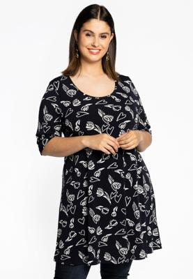 Yoek Tuniek wide bottom TULIP | Blauw | Maat 50/52