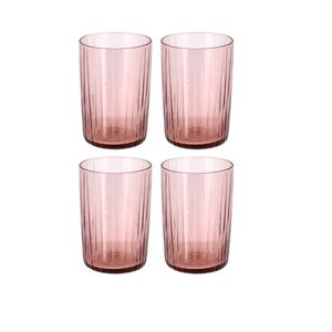 BITZ - Kusintha - Waterglas 0,28l s/4 Pink