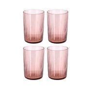 BITZ - Kusintha - Waterglas 0,28l s/4 Pink