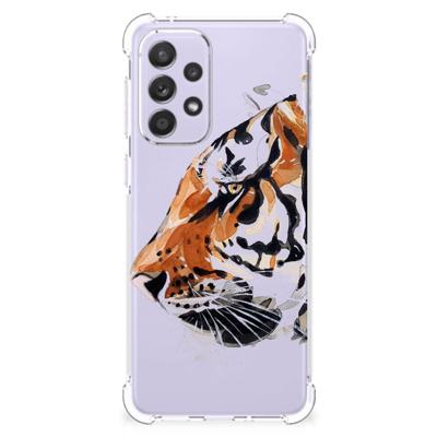 Back Cover Samsung Galaxy A33 Watercolor Tiger Back Cover Samsung Galaxy A33 Watercolor Tiger
