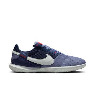 Nike Street Gato Straatvoetbalschoenen Blauw Donkerblauw Feloranje