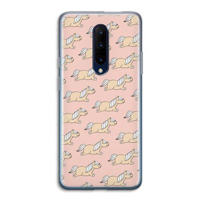 Ponys: OnePlus 7 Pro Transparant Hoesje
