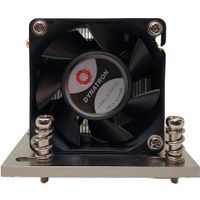 Inter-Tech CPU cooler Processor Koeler 6 cm Zwart 1 stuk(s) - thumbnail