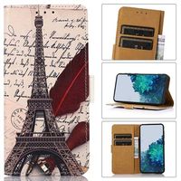 Glam Series Samsung Galaxy S21 FE 5G Wallet Case - Eiffeltoren - thumbnail