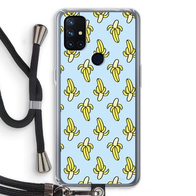 Bananas: OnePlus Nord N10 5G Transparant Hoesje met koord