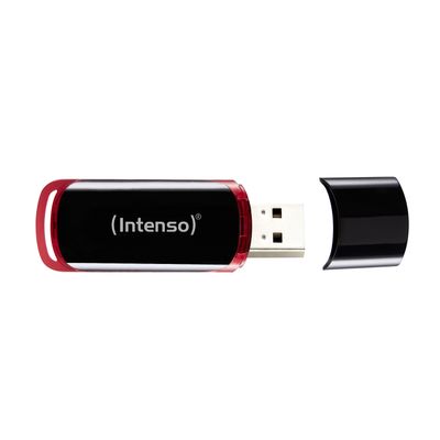 Intenso Business Line USB-stick 32 GB Zwart, Rood 3511480 USB-A 2.0