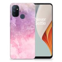 Smartphone hoesje OnePlus Nord N100 Pink Purple Paint