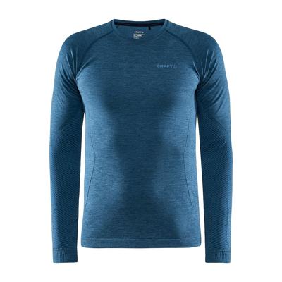 Craft Core dry active comfort shirt lange mouw blauw heren