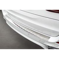 RVS Bumper beschermer passend voor BMW X5 F15 2013-2018 met M-Pakket 'Ribs' AV235921 - thumbnail