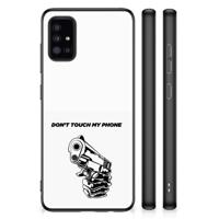 Samsung Galaxy A51 | TPU Hoesje | Gun Don&apos;t Touch My Phone