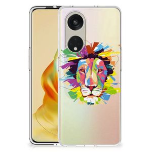 OPPO Reno8 T 5G Telefoonhoesje met Naam Lion Color