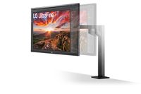 LG UltraFine Ergo LED display 68,6 cm (27") 3840 x 2160 Pixels 4K Ultra HD Zwart - thumbnail